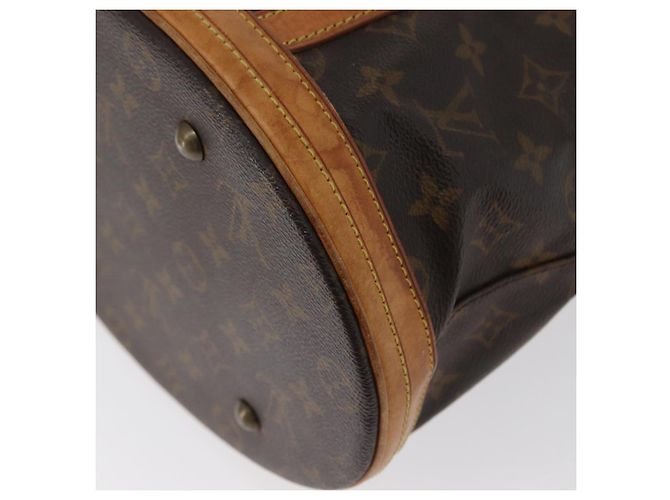 LOUIS VUITTON Borsa a Spalla Monogram Bucket GM M42236 LV Auth ka2626 Monogramma - vista 9