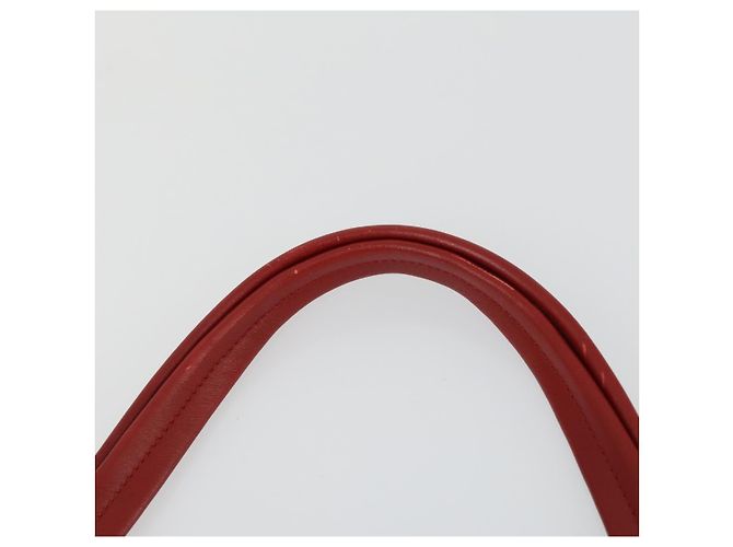 BALLY Borsa a Spalla in PVC Lucido 2 Pezzi Bordeaux Blu Auth 169519 Bordò - vista 16