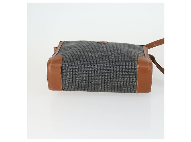 BALLY Borsa a Spalla in PVC Lucido 2 Pezzi Bordeaux Blu Auth 169519 Bordò - vista 7