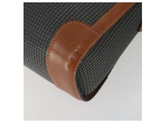 BALLY Borsa a Spalla in PVC Lucido 2 Pezzi Bordeaux Blu Auth 169519 Bordò - vista 8