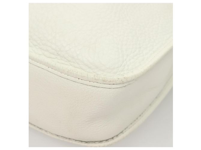 Hermès HERMES Borsa a spalla Evelyn 1 GM in pelle Togo bianca Auth BA2943SAM Bianco - vista 15