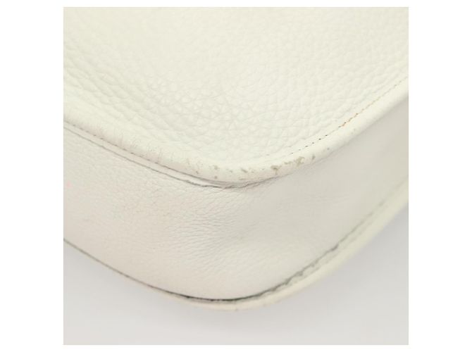Hermès HERMES Borsa a spalla Evelyn 1 GM in pelle Togo bianca Auth BA2943SAM Bianco - vista 17