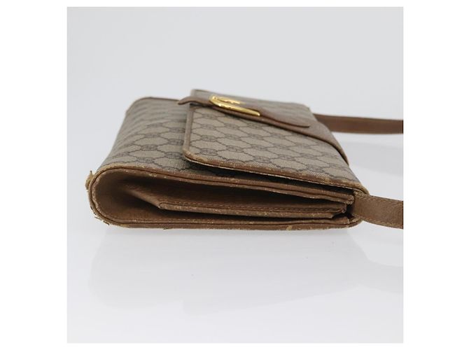 Gucci Borsa a Spalla GG Supreme PVC Beige Oro 904 02 050 Auth BA10453 D'oro - vista 4