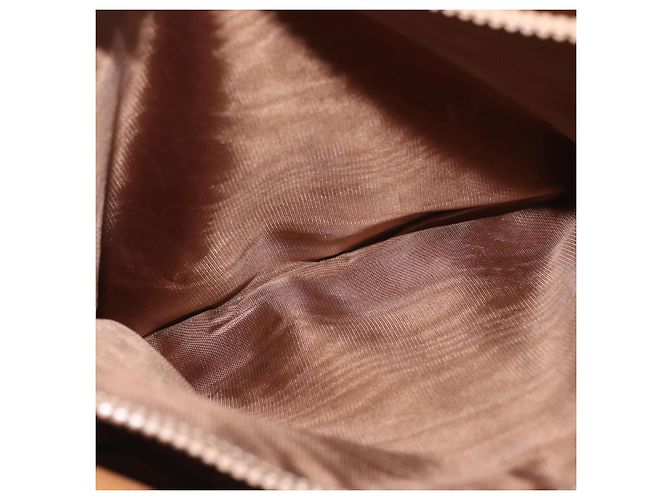 Céline Borsa tote in tela Macadam CELINE in pelle PVC marrone oro Auth bs33451 D'oro - vista 11