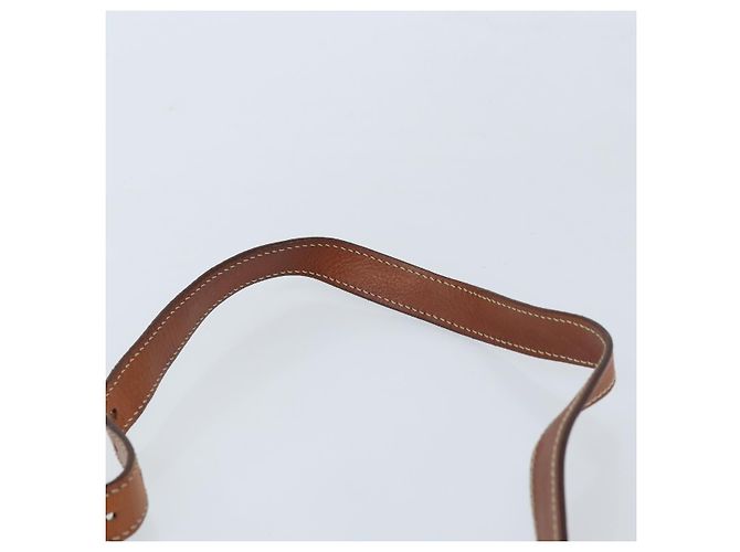 Céline Borsa a spalla in tela Macadam CELINE in pelle PVC marrone oro Auth ep13426 D'oro - vista 14