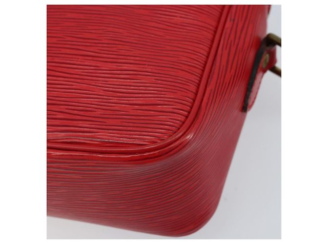 LOUIS VUITTON Borsa a Spalla Epi Trocadero 27 Rossa M52317 LV Auth ep13476 Rosso - vista 14