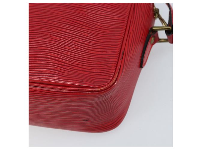 LOUIS VUITTON Borsa a Spalla Epi Trocadero 27 Rossa M52317 LV Auth ep13476 Rosso - vista 16