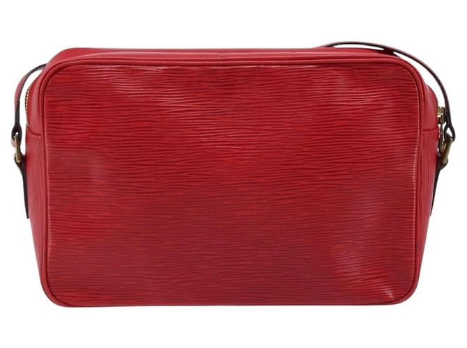 LOUIS VUITTON Borsa a Spalla Epi Trocadero 27 Rossa M52317 LV Auth ep13476 Rosso - vista 2