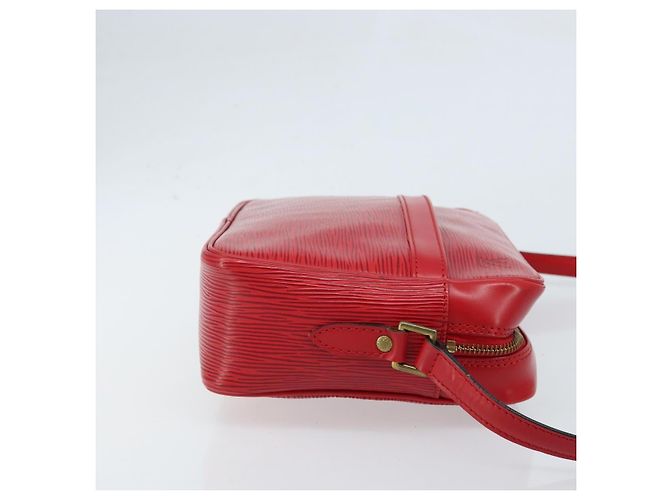 LOUIS VUITTON Borsa a Spalla Epi Trocadero 27 Rossa M52317 LV Auth ep13476 Rosso - vista 3