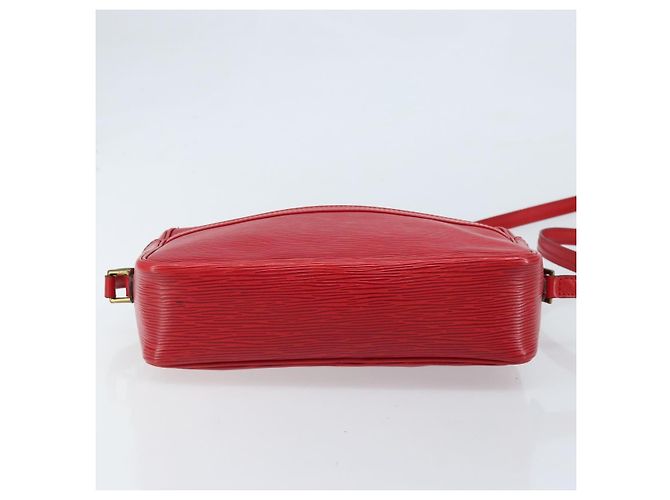LOUIS VUITTON Borsa a Spalla Epi Trocadero 27 Rossa M52317 LV Auth ep13476 Rosso - vista 5