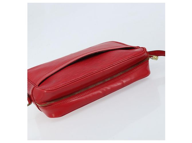 LOUIS VUITTON Borsa a Spalla Epi Trocadero 27 Rossa M52317 LV Auth ep13476 Rosso - vista 6