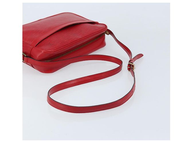 LOUIS VUITTON Borsa a Spalla Epi Trocadero 27 Rossa M52317 LV Auth ep13476 Rosso - vista 7