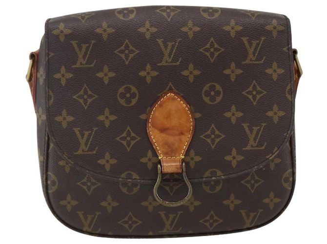 LOUIS VUITTON Monogram Saint Cloud GM Schultertasche M51242 LV Auth LNZ234 Monogramm - Ansicht 13