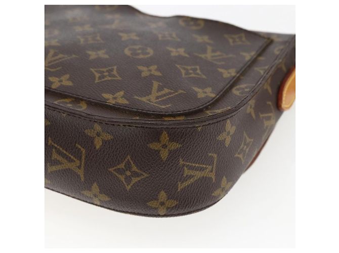LOUIS VUITTON Monogram Saint Cloud GM Schultertasche M51242 LV Auth LNZ234 Monogramm - Ansicht 16