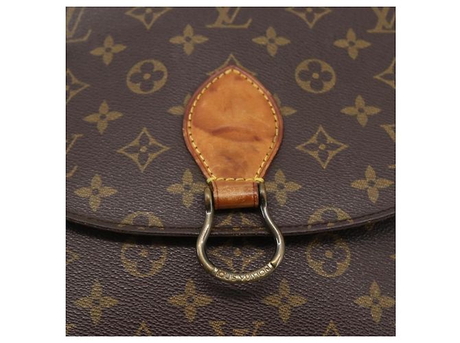 LOUIS VUITTON Monogram Saint Cloud GM Schultertasche M51242 LV Auth LNZ234 Monogramm - Ansicht 18