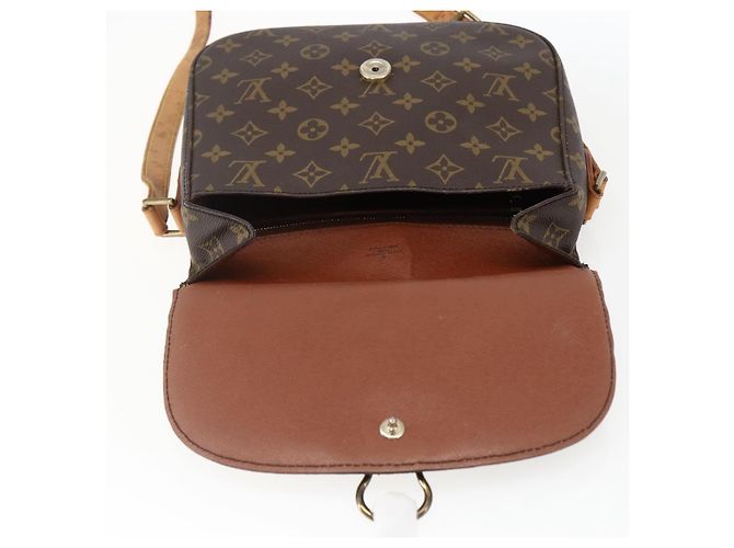 LOUIS VUITTON Monogram Saint Cloud GM Schultertasche M51242 LV Auth LNZ234 Monogramm - Ansicht 19