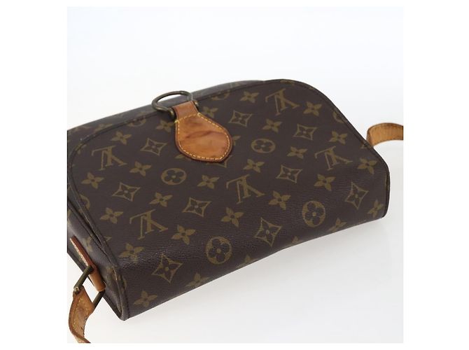 LOUIS VUITTON Monogram Saint Cloud GM Schultertasche M51242 LV Auth LNZ234 Monogramm - Ansicht 6