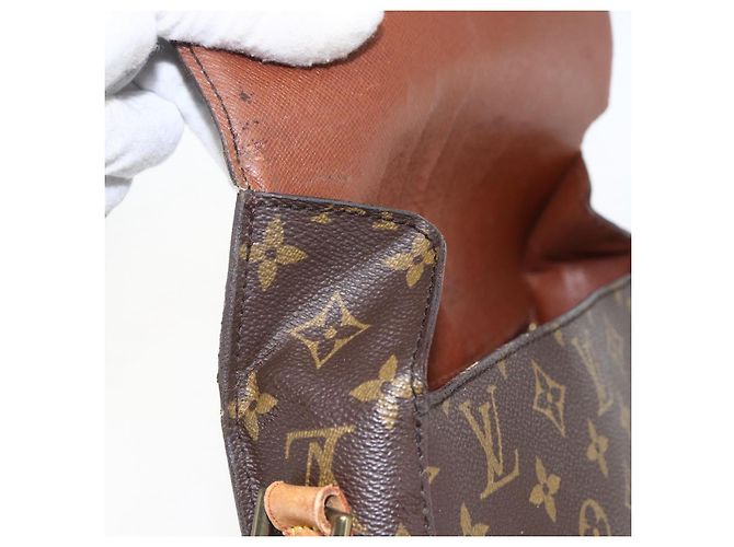 LOUIS VUITTON Monogram Saint Cloud GM Schultertasche M51242 LV Auth LNZ234 Monogramm - Ansicht 9