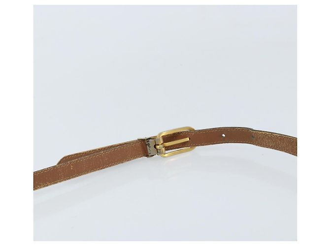 Christian Dior Borsa a spalla in tela a nido d'ape PVC beige oro Auth ka2612 D'oro - vista 8