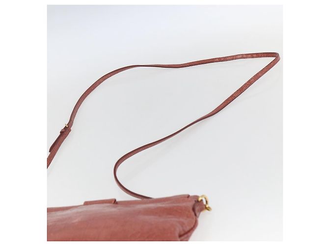 Borsa a Spalla Miu Miu in Pelle Rosa Oro Auth ep13395 D'oro - vista 8