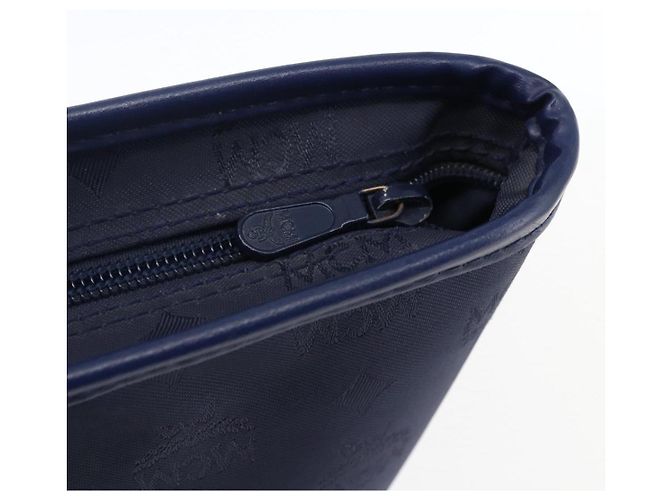 MCM Vicetos Logogram Tote Bag Nylon Navy Auth 173532 Marineblau - Ansicht 14