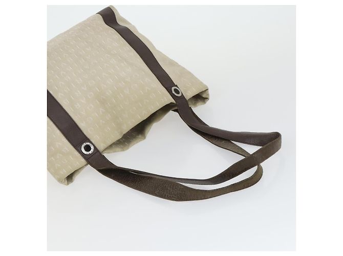 Céline Borsa Macadam PVC 3 pezzi marrone Auth 155245 di CELINE Bvlgari Salvatore Ferragamo Beige - vista 13