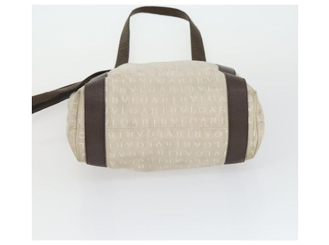 Céline Borsa Macadam PVC 3 pezzi marrone Auth 155245 di CELINE Bvlgari Salvatore Ferragamo Beige - vista 15