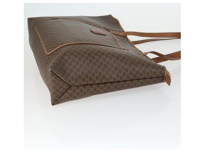 Céline Borsa Macadam PVC 3 pezzi marrone Auth 155245 di CELINE Bvlgari Salvatore Ferragamo Beige - vista 4