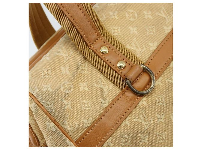 LOUIS VUITTON Borsa a Mano Monogram Mini Josephine GM Beige M92310 LV Auth bs33498 - vista 10