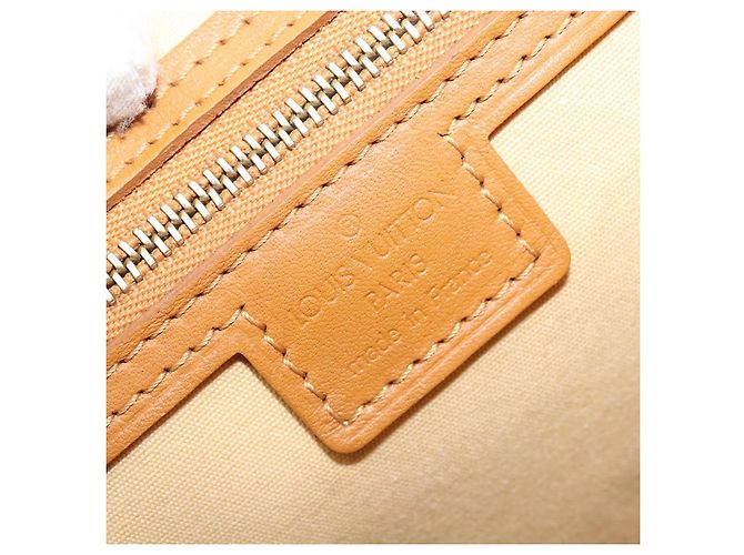 LOUIS VUITTON Borsa a Mano Monogram Mini Josephine GM Beige M92310 LV Auth bs33498 - vista 18