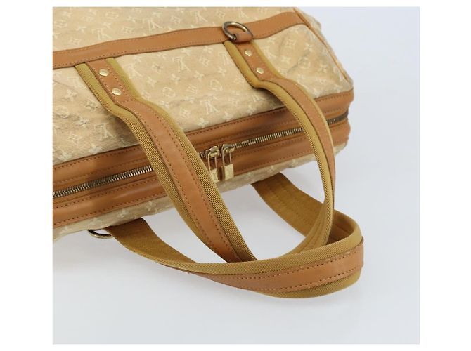 LOUIS VUITTON Borsa a Mano Monogram Mini Josephine GM Beige M92310 LV Auth bs33498 - vista 7