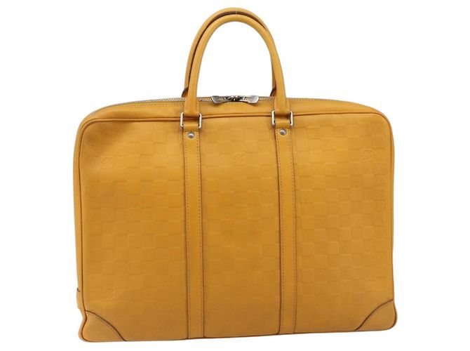 LOUIS VUITTON Borsa Porta Documenti da Viaggio Damier Infini Solare N41218 Auth 133236 - vista 13