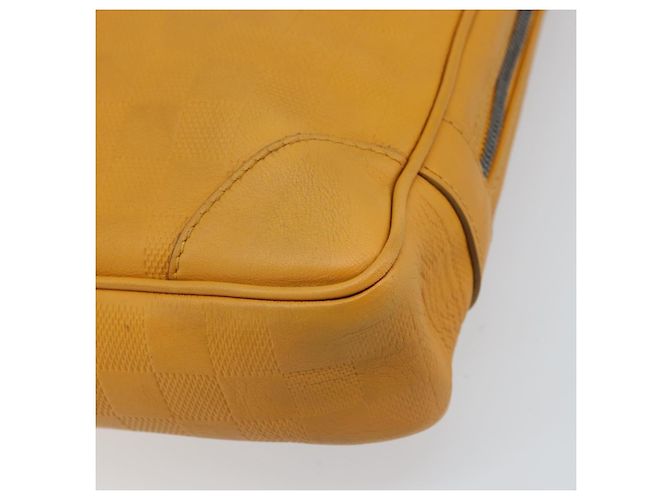 LOUIS VUITTON Borsa Porta Documenti da Viaggio Damier Infini Solare N41218 Auth 133236 - vista 16
