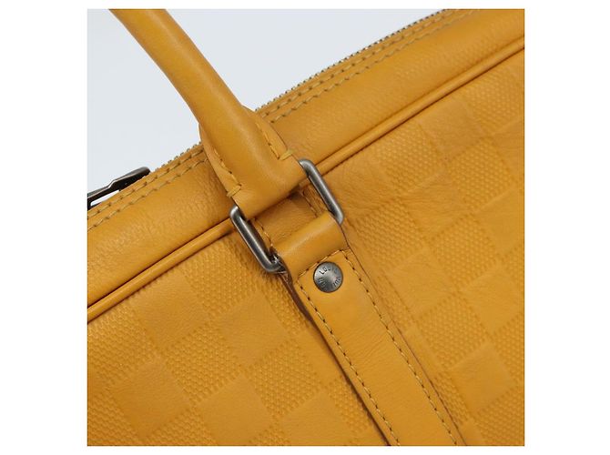 LOUIS VUITTON Borsa Porta Documenti da Viaggio Damier Infini Solare N41218 Auth 133236 - vista 17