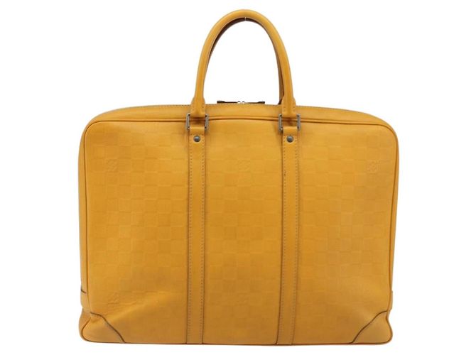 LOUIS VUITTON Borsa Porta Documenti da Viaggio Damier Infini Solare N41218 Auth 133236 - vista 2