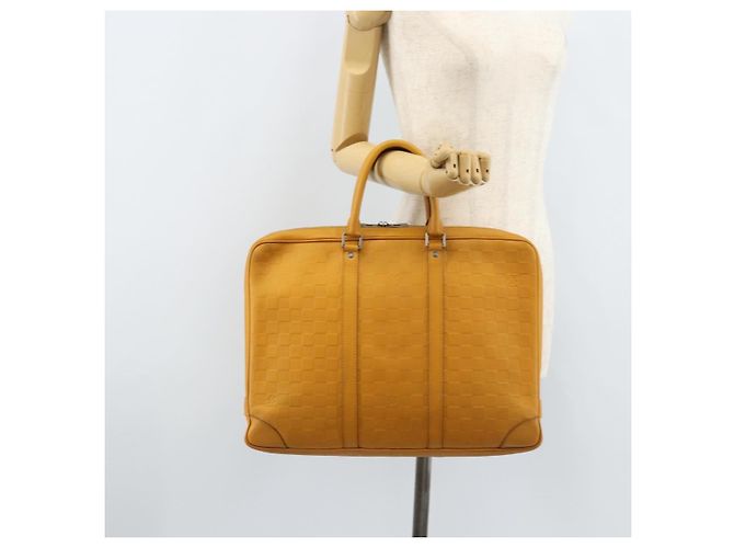 LOUIS VUITTON Borsa Porta Documenti da Viaggio Damier Infini Solare N41218 Auth 133236 - vista 24