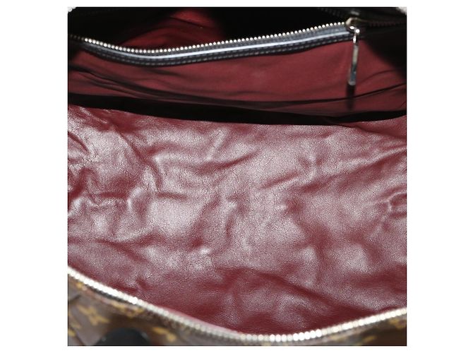 LOUIS VUITTON Borsa Boston Esagonale Sportiva Monogram Macassar M40398 Auth 29557SM Monogramma - vista 10