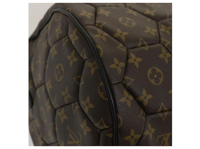 LOUIS VUITTON Borsa Boston Esagonale Sportiva Monogram Macassar M40398 Auth 29557SM Monogramma - vista 17