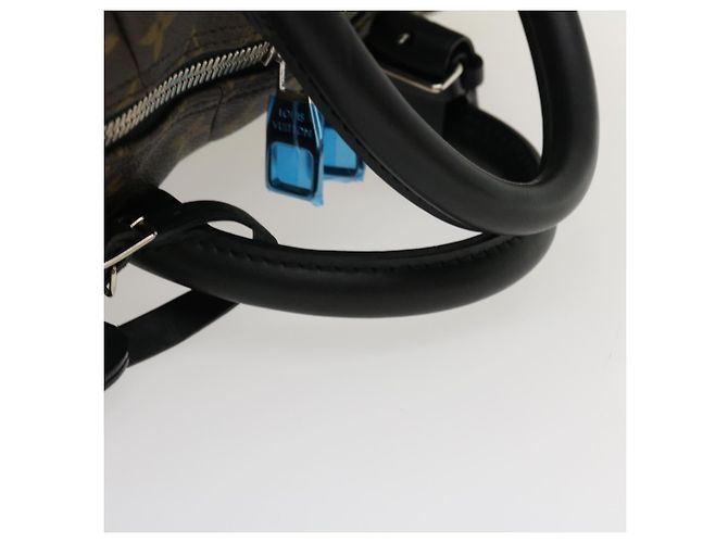 LOUIS VUITTON Borsa Boston Esagonale Sportiva Monogram Macassar M40398 Auth 29557SM Monogramma - vista 7