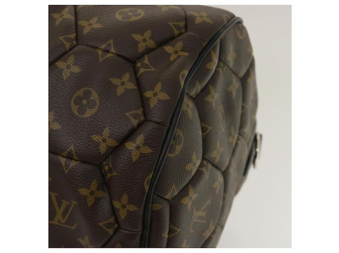 LOUIS VUITTON Borsa Boston Esagonale Sportiva Monogram Macassar M40398 Auth 29557SM Monogramma - vista 8