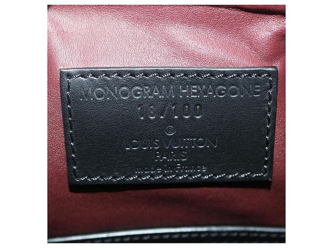 LOUIS VUITTON Borsa Boston Esagonale Sportiva Monogram Macassar M40398 Auth 29557SM Monogramma - vista 9