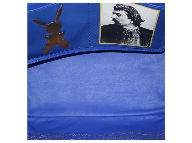 LOUIS VUITTON Masters Collection GAUGUIN Neverfull MM Tasche M43359 LV Auth 47431SM Blau - Ansicht 10