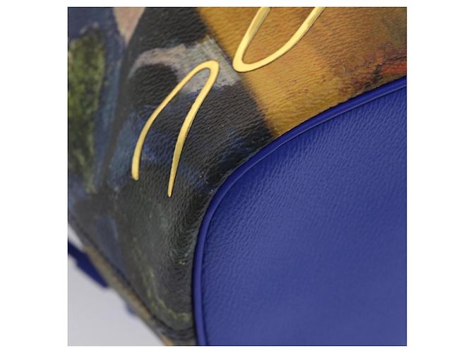 LOUIS VUITTON Masters Collection GAUGUIN Neverfull MM Tasche M43359 LV Auth 47431SM Blau - Ansicht 15