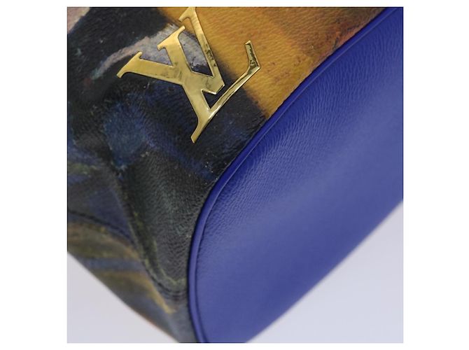 LOUIS VUITTON Masters Collection GAUGUIN Neverfull MM Tasche M43359 LV Auth 47431SM Blau - Ansicht 17