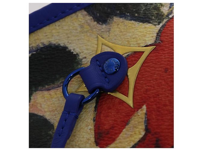 LOUIS VUITTON Masters Collection GAUGUIN Neverfull MM Tasche M43359 LV Auth 47431SM Blau - Ansicht 18