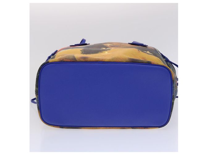 LOUIS VUITTON Masters Collection GAUGUIN Neverfull MM Tasche M43359 LV Auth 47431SM Blau - Ansicht 5