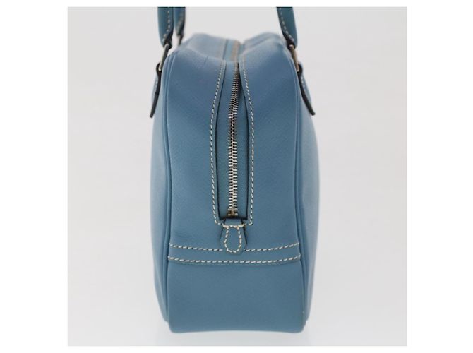 Hermès HERMES Purum 20 Handtasche Leder Hellblau Auth 49423SAM - Ansicht 4