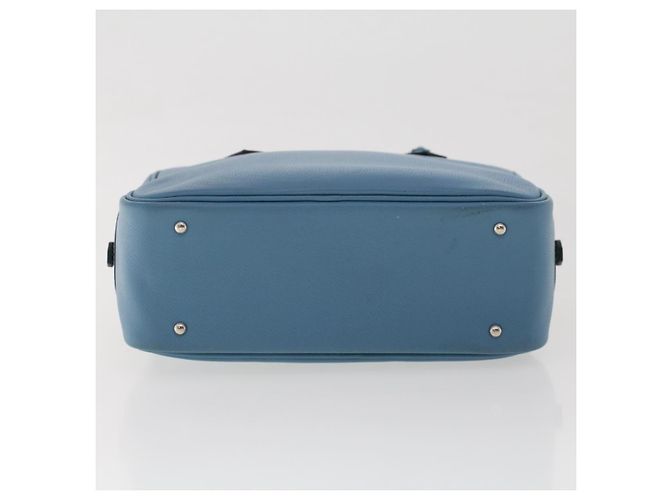 Hermès HERMES Purum 20 Handtasche Leder Hellblau Auth 49423SAM - Ansicht 5