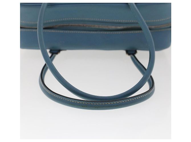 Hermès HERMES Purum 20 Handtasche Leder Hellblau Auth 49423SAM - Ansicht 7