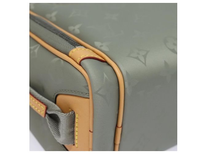 LOUIS VUITTON Borsa a Spalla in Titanio Monogram Grigia M43884 Auth 79277SAM Marrone - vista 15